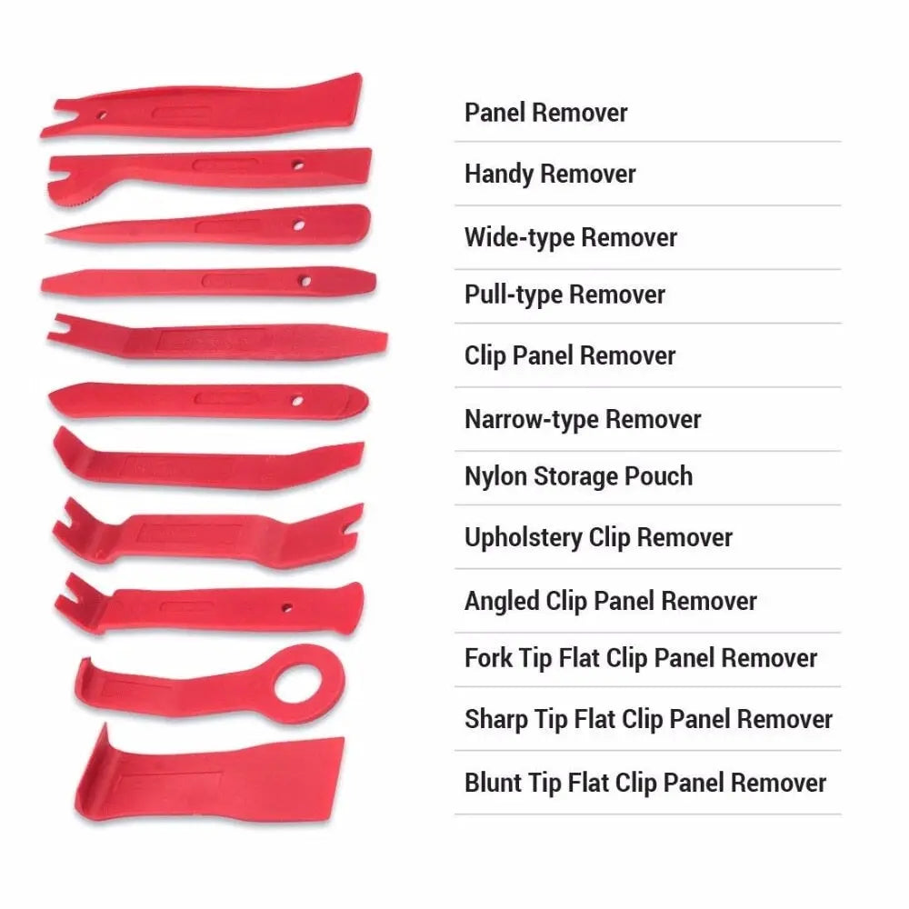38-piece disassembly tool, car trim wedges, trim tool, interior panel removal, release tool 38-piece disassembly tool, car trim wedges, trim tool, interior panel removal, release tool